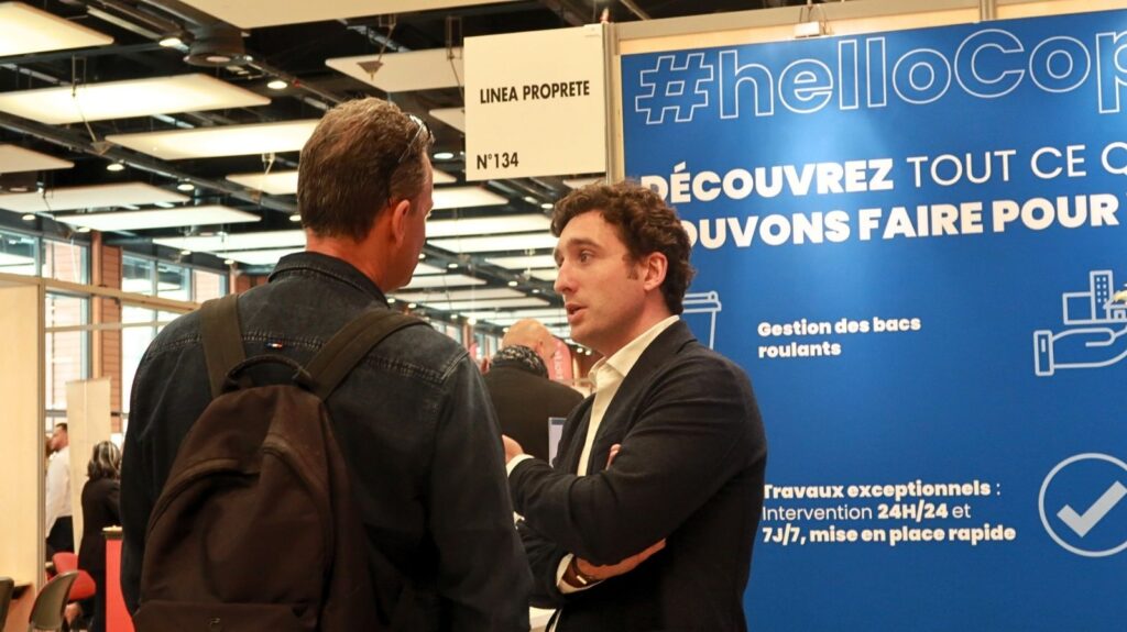 Linéa Propreté au salon de L'UNIS